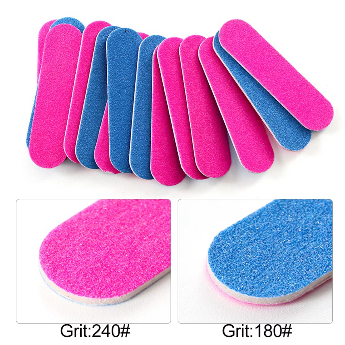 100 Pack 2 Inches Disposable Double-Sided Mini Nail Filers - Image 3