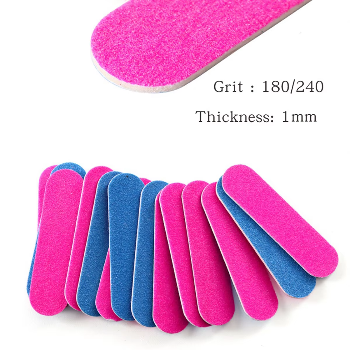 100 Pack 2 Inches Disposable Double-Sided Mini Nail Filers - Image 4