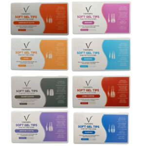 600Pcs Soft Gel Tips