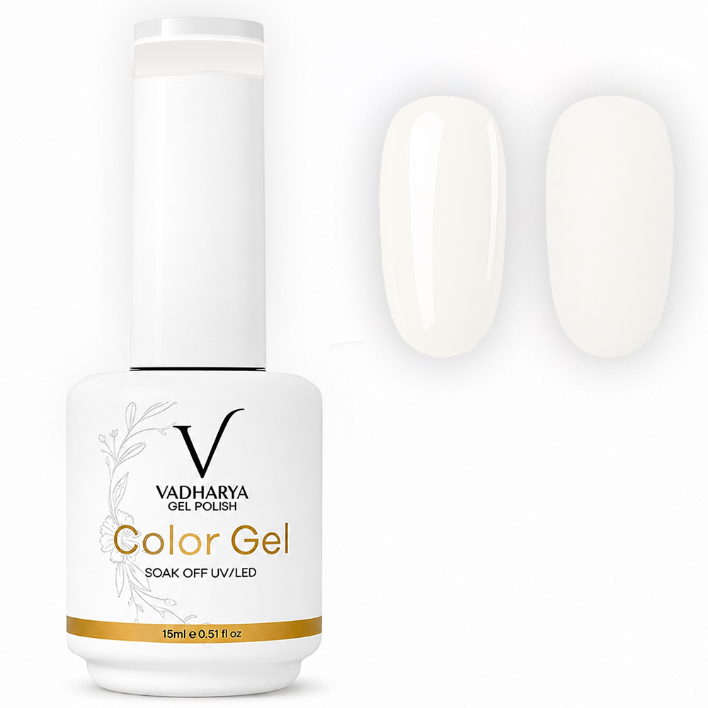 VADHARYA White Gel Polish 15ml