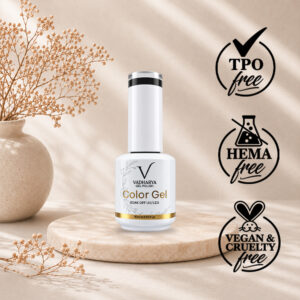 VADHARYA Black Gel Polish 15ml