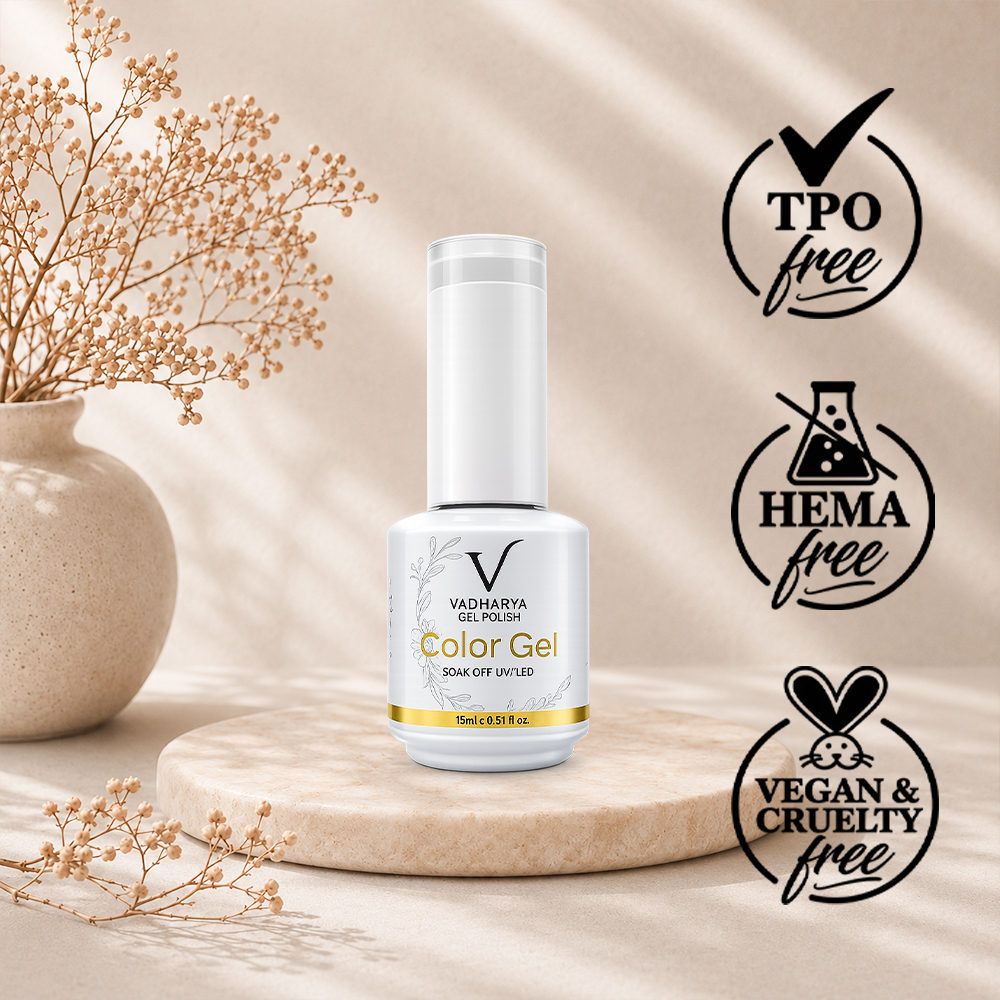 VADHARYA White Gel Polish 15ml