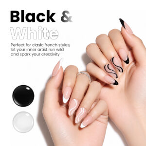 VADHARYA Black & White Liner Gel 10ml