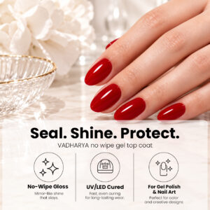 VADHARYA Glass Top Coat 15ml