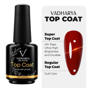 VADHARYA Glass Top Coat 15ml